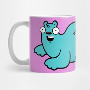 Booty Bear (Blue) Mug